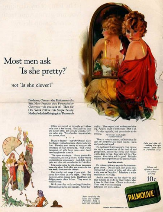 Another vintage ad reinforcing gender stereotypes