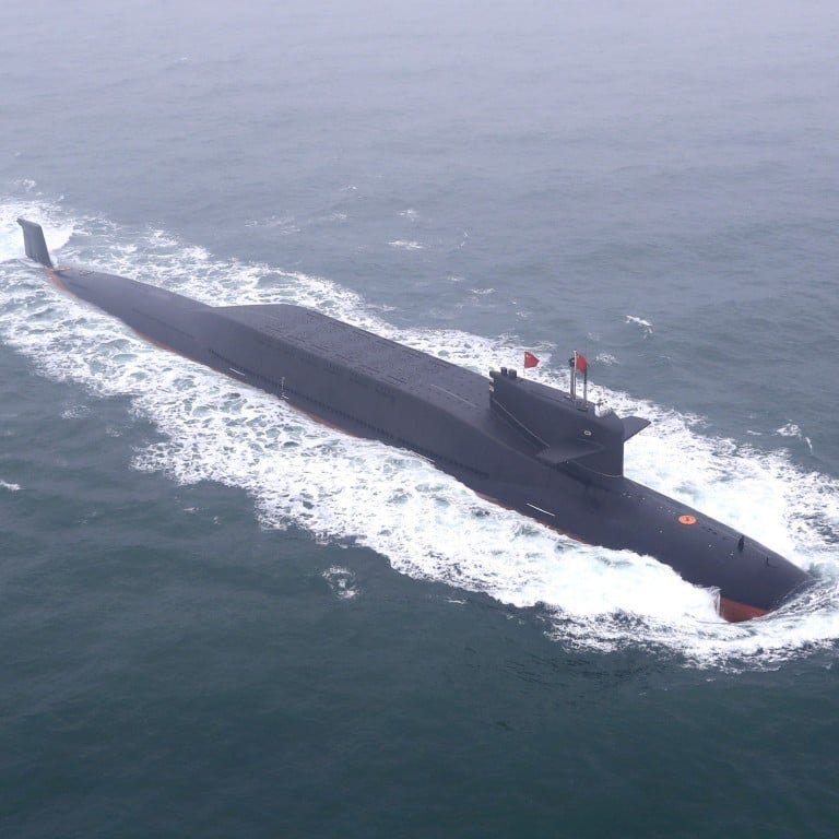 Chinese Type 094 Ballistic Missile Submarine