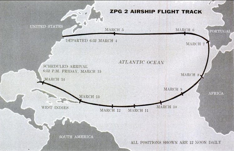 Snow Bird Flight Map during endurance test