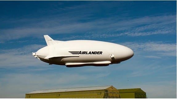 Airlander, a modern airship