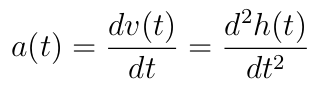 Kinematic equations representation