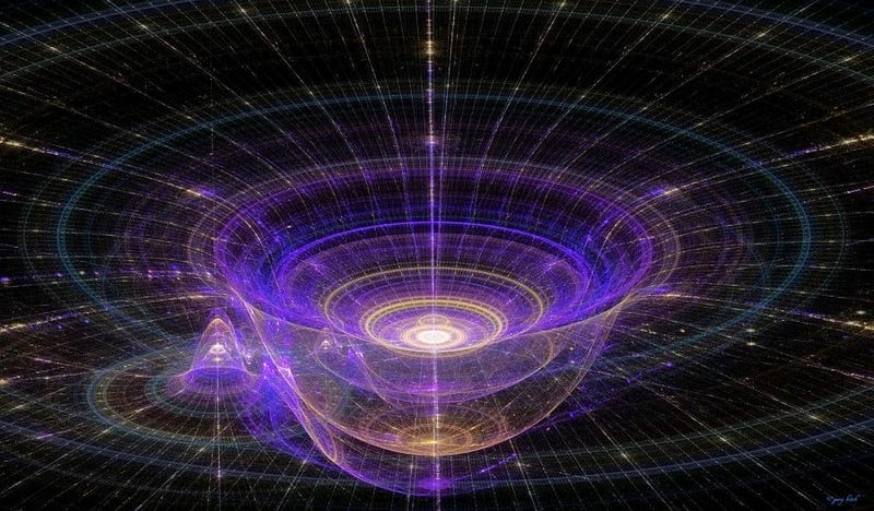 Conceptual model of a white hole