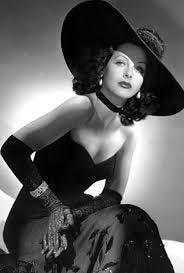 Hedy Lamarr in a glamorous Hollywood pose