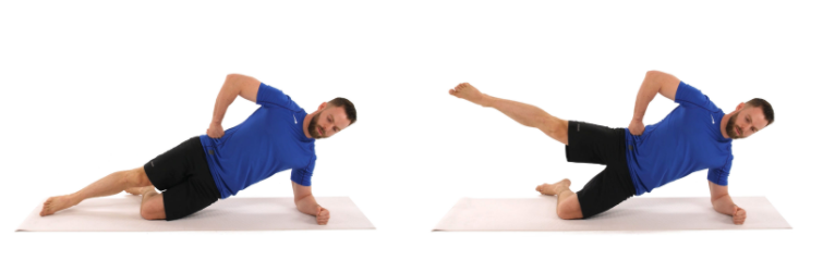 Side Plank with Leg Abduction demonstration