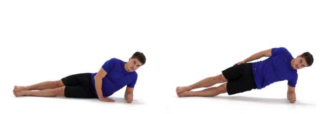 Side Plank Exercise Demonstration