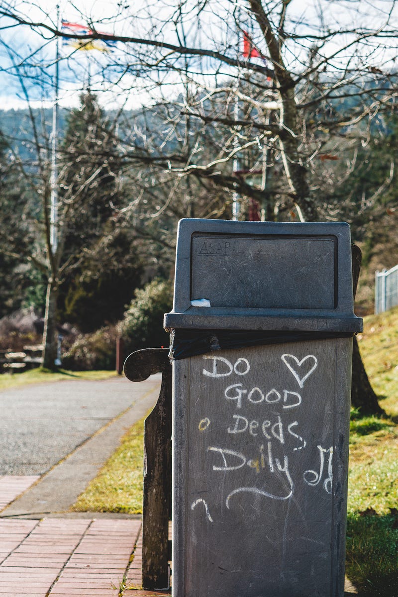 A person reflecting on their values and beliefs