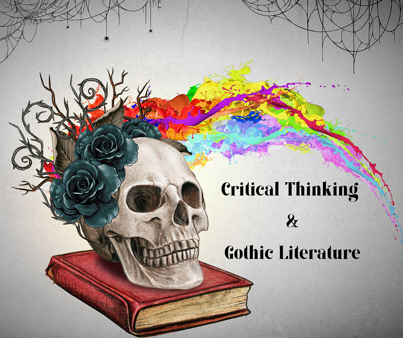 Conceptual illustration of critical thinking