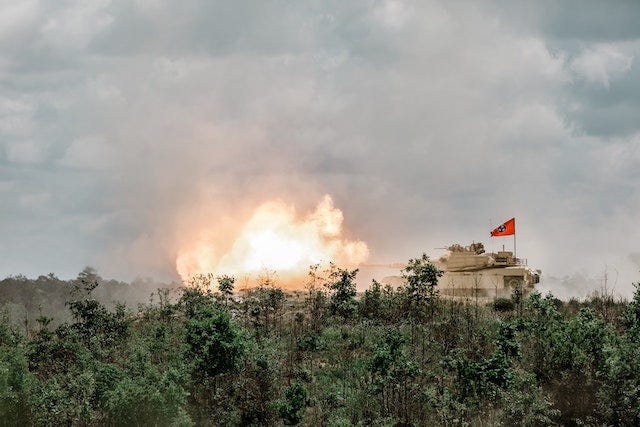 Modern battle tanks being delivered to Ukraine