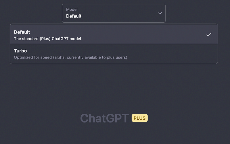 Speed Comparison Between ChatGPT Versions