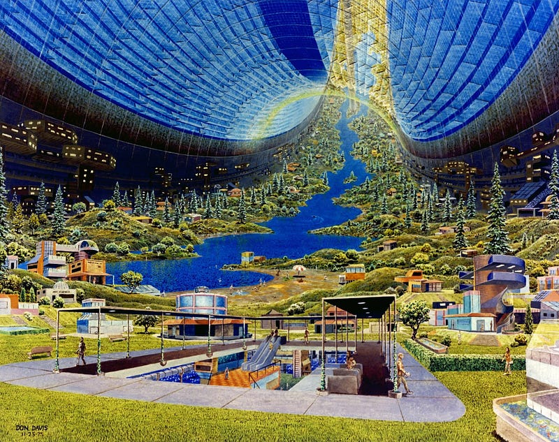 Interior view of the Stanford Torus