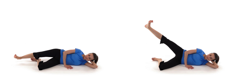 Lying Hip Abduction Exercise