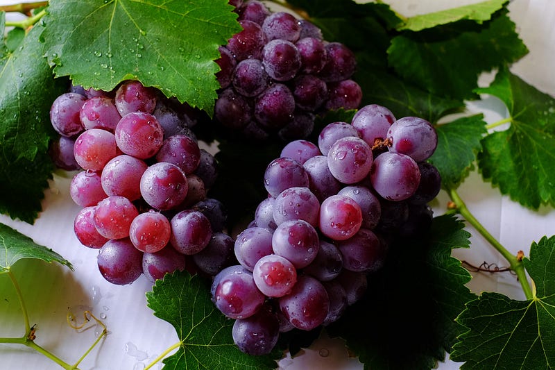 Grapes that may have glyphosate residues