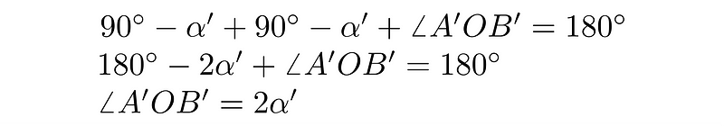 Image illustrating angle sums