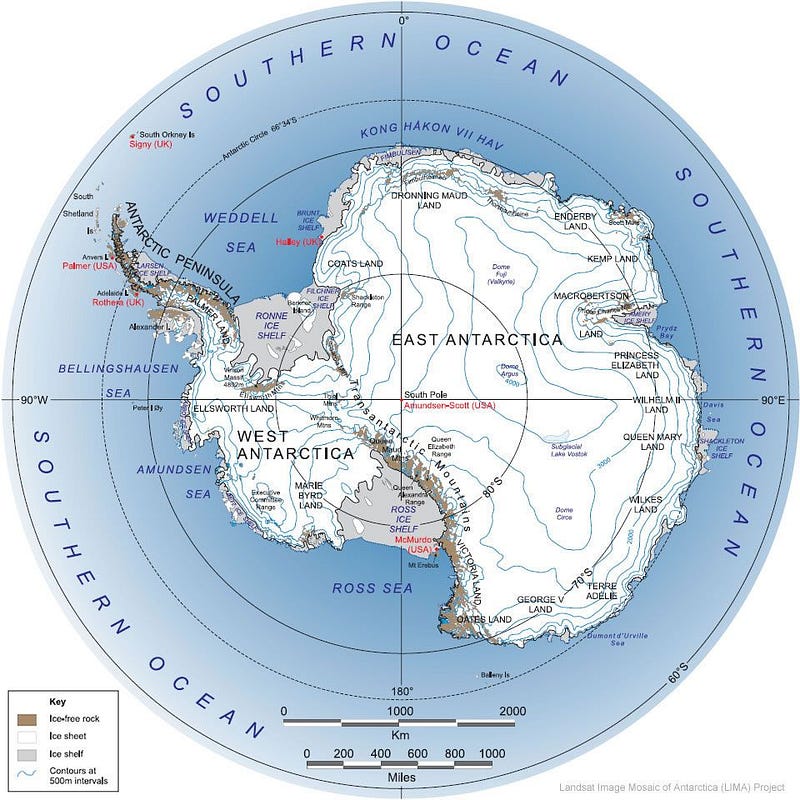 Mysterious Antarctic Landscapes