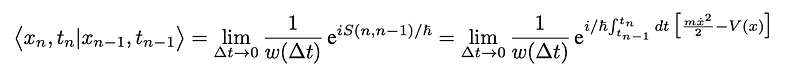 Feynman’s reformulation of Dirac’s assumption