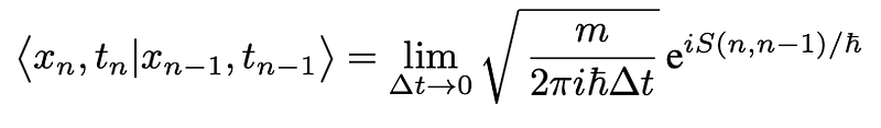 Evaluation of the prefactor in Feynman’s formulation